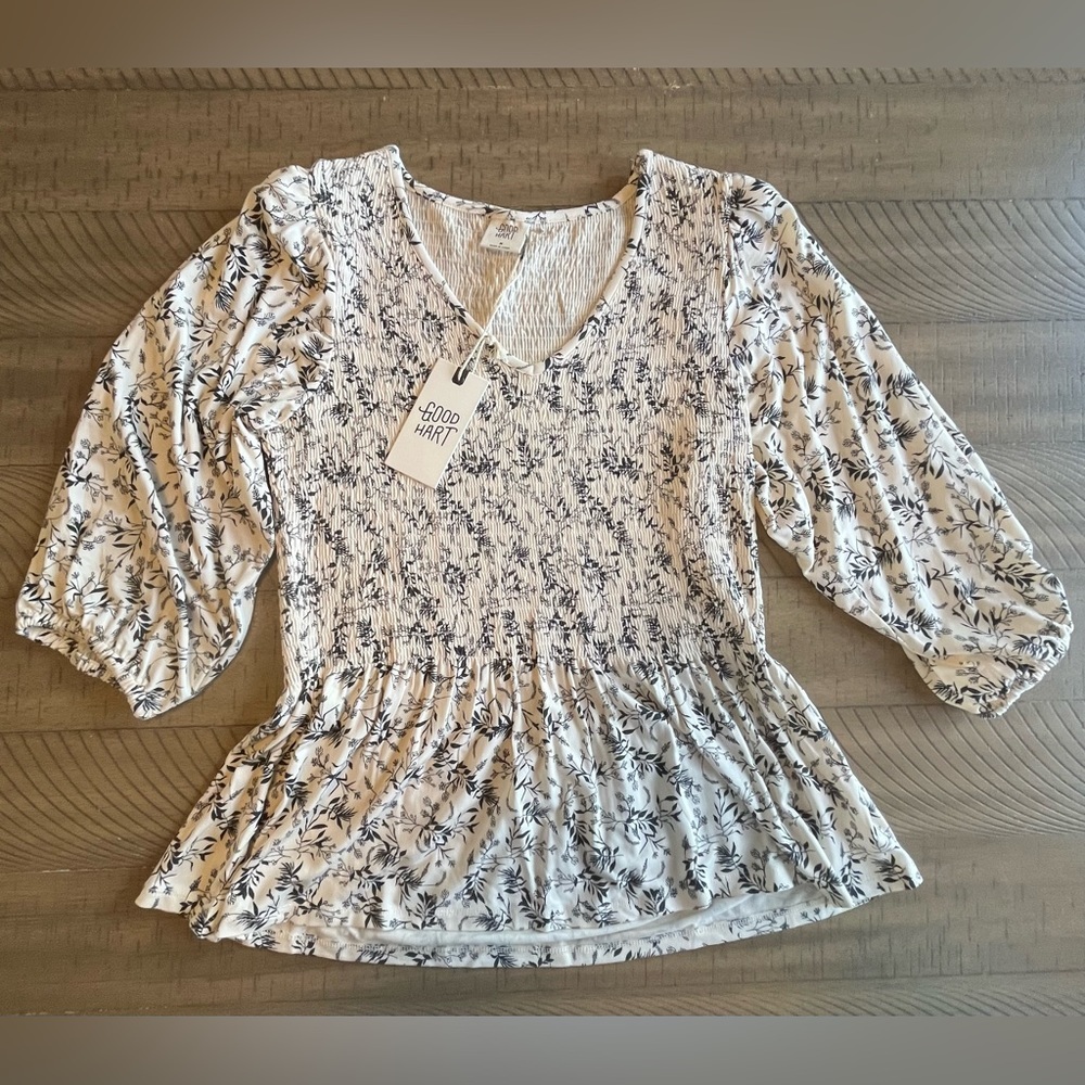 Matilda Jane Good Hart Belmont Blouse Medium NWT